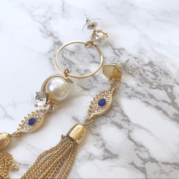 Evil Eye Earrings - Picture 4 of 4